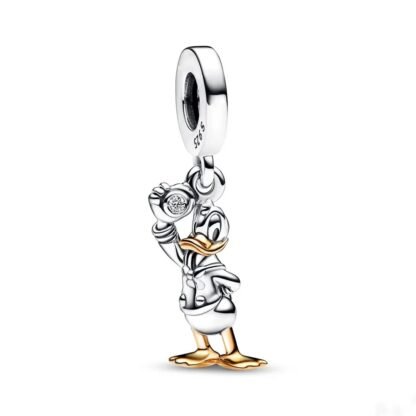 Silver Donald Duck Disney Charm