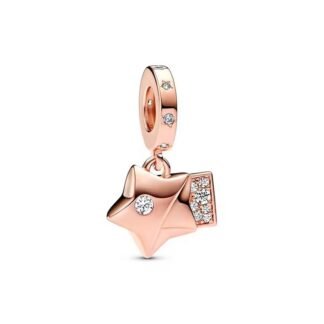 Rose Gold Star Charm