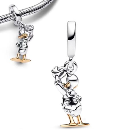 Silver Donald Duck Disney Charm - Image 2