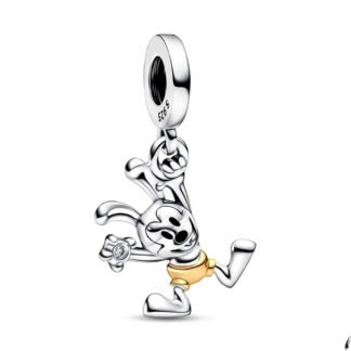 Silver Yellow Pants Oswald the Lucky Rabbit Disney Charm