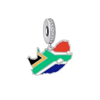 South Africa Flag Country Charm