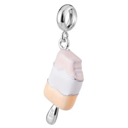Silver Tri-color Popsicle Ice-cream Charm - Image 2