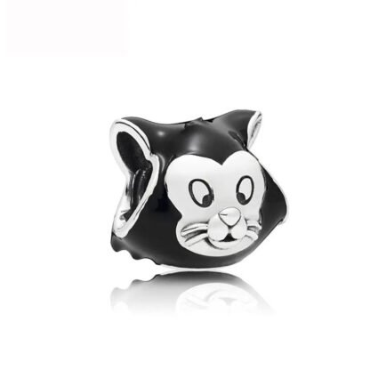 Silver Figaro Cat Pinocchio Disney Charm