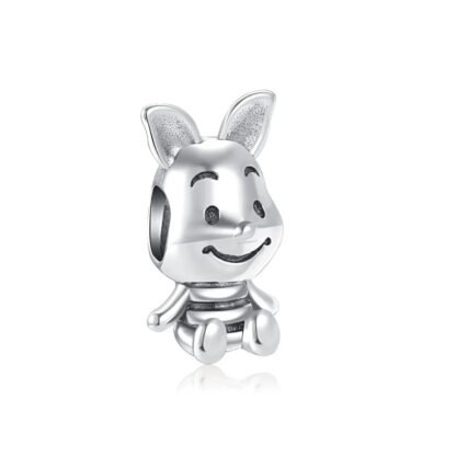 Silver Baby Piglet Disney Charm