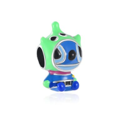 Silver Stitch in Little Green Men Costume Disney Charm