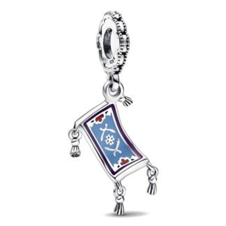 Silver Magic Carpet Aladdin Disney Charm