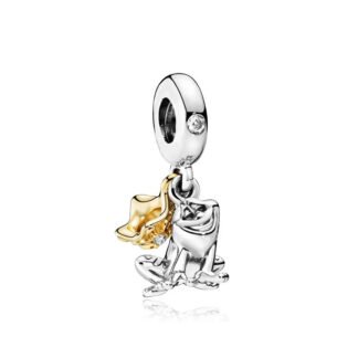 Silver Frog Prince The Princess and the Frog Disney Charm