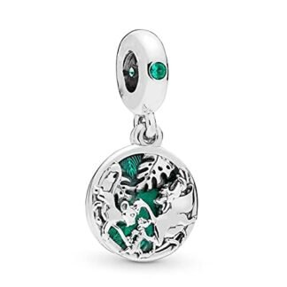Silver Timon Pumba Jungle Travellers Green Lion King Disney Charm
