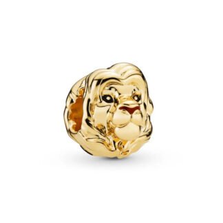 Silver Golden Simba Lion King Disney Charm