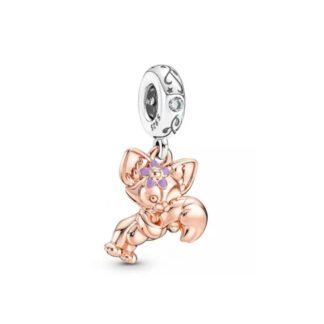 Gold Rose Fox LinaBell Disney Charm
