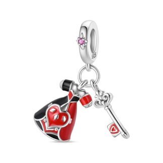 Silver Red Queen Costume Alice in Wonderland Disney Charm